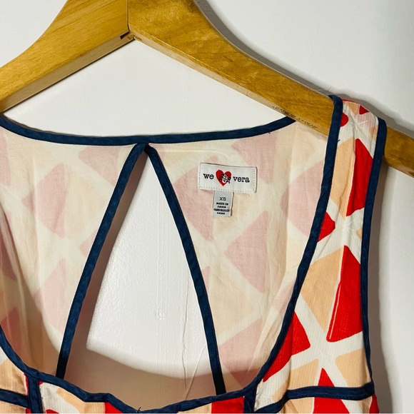 anthropologie | we love vera | high seas open back mini dress - Picture 6 of 11